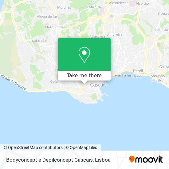 Bodyconcept e Depilconcept Cascais map