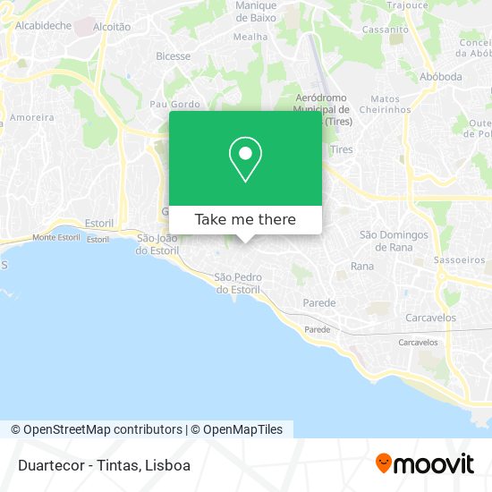 Duartecor - Tintas mapa