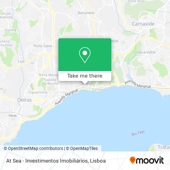 At Sea - Investimentos Imobiliários map