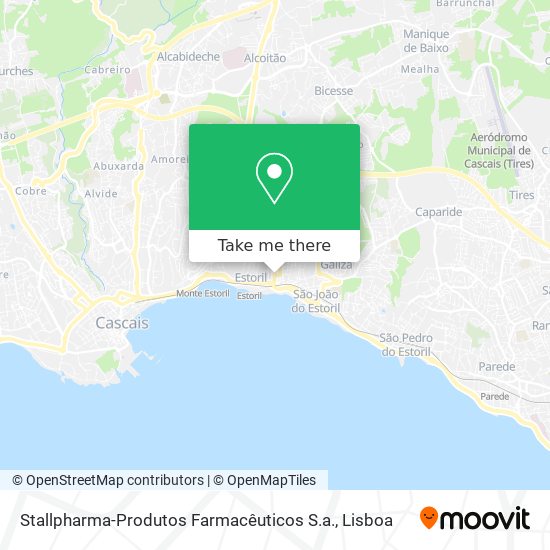 Stallpharma-Produtos Farmacêuticos S.a. mapa