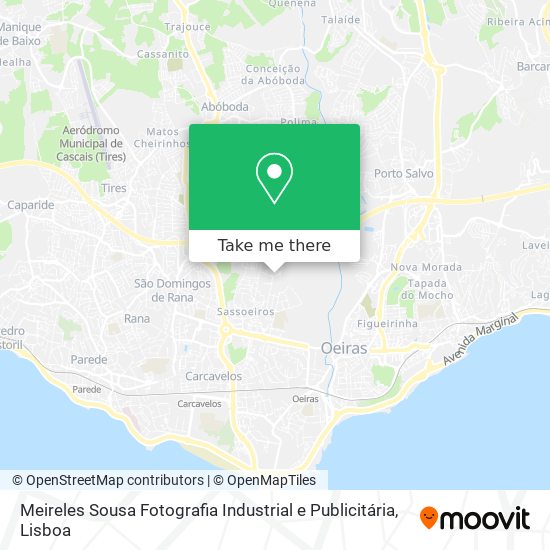 Meireles Sousa Fotografia Industrial e Publicitária mapa