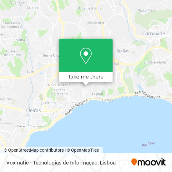 Voxmatic - Tecnologias de Informação map