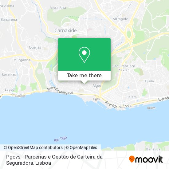 Pgcvs - Parcerias e Gestão de Carteira da Seguradora map