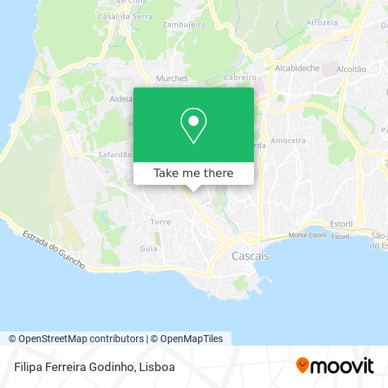 Filipa Ferreira Godinho map