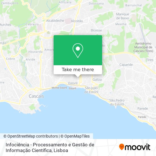 Infociência - Processamento e Gestão de Informação Científica map