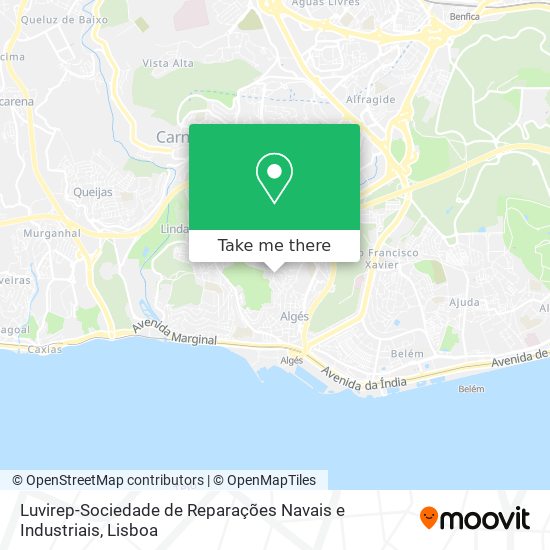 Luvirep-Sociedade de Reparações Navais e Industriais map
