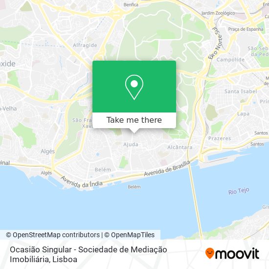 Ocasião Singular - Sociedade de Mediação Imobiliária map