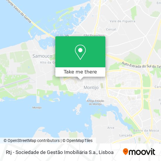 Rtj - Sociedade de Gestão Imobiliária S.a. map