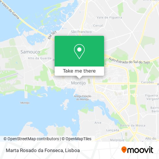 Marta Rosado da Fonseca map