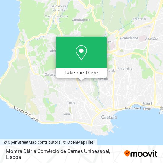 Montra Diária Comércio de Carnes Unipessoal map