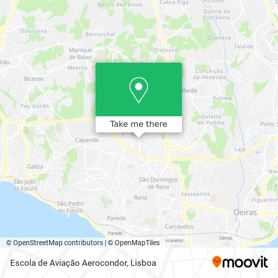 Escola de Aviação Aerocondor map