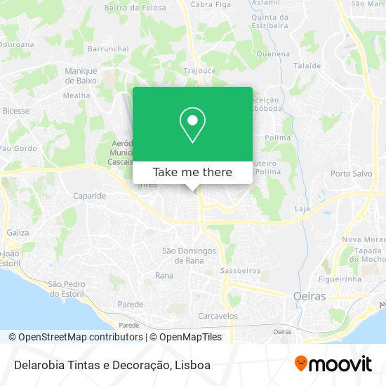 Delarobia Tintas e Decoração map
