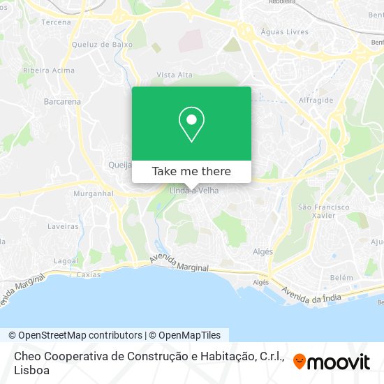 Cheo Cooperativa de Construção e Habitação, C.r.l. mapa