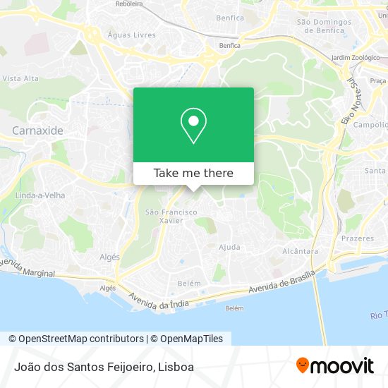 João dos Santos Feijoeiro map