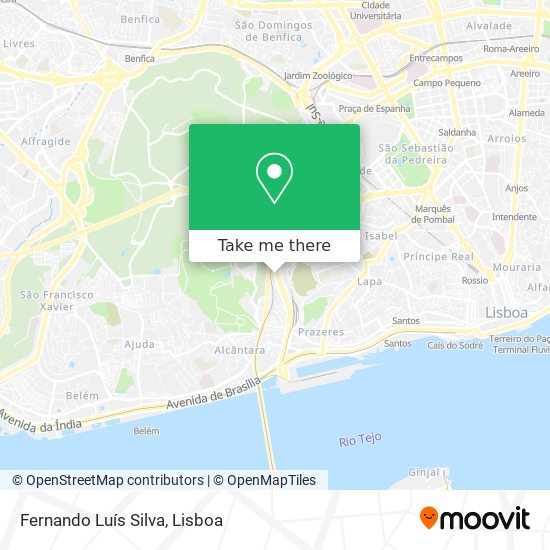 Fernando Luís Silva mapa