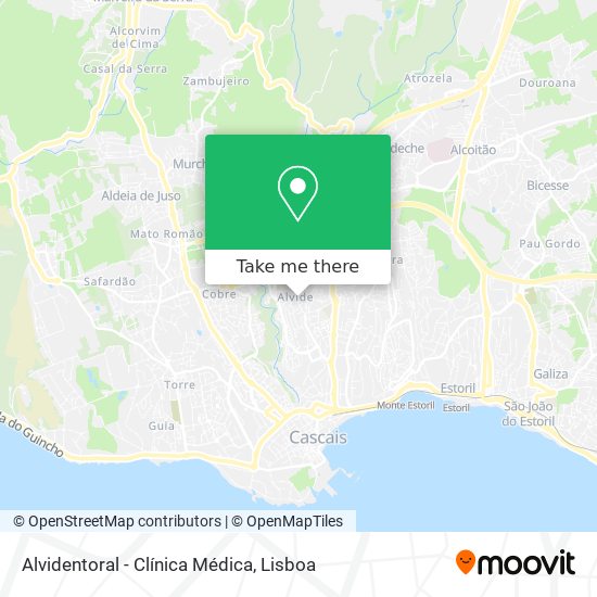 Alvidentoral - Clínica Médica map