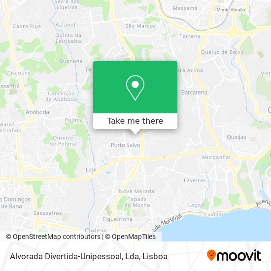 Alvorada Divertida-Unipessoal, Lda mapa