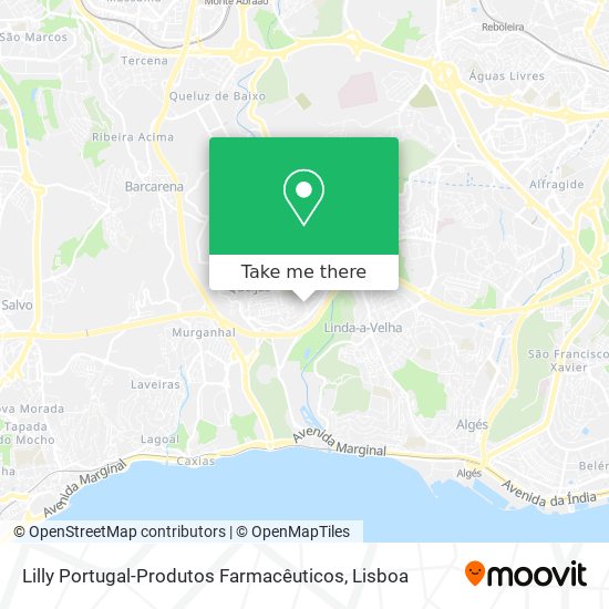 Lilly Portugal-Produtos Farmacêuticos map