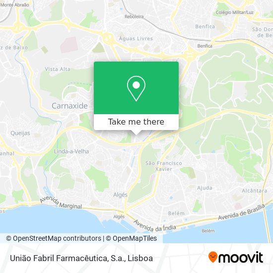 União Fabril Farmacêutica, S.a. map
