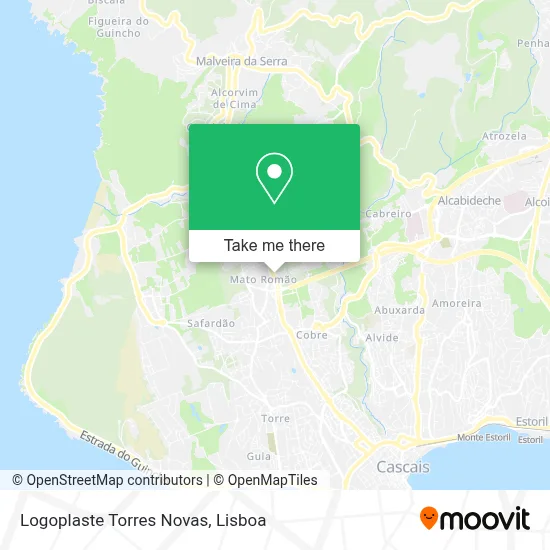 Logoplaste Torres Novas map