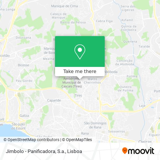 Jimbolo - Panificadora, S.a. map