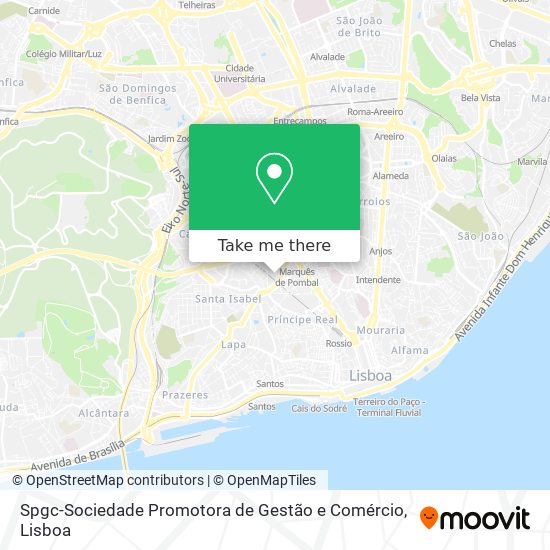 Spgc-Sociedade Promotora de Gestão e Comércio mapa