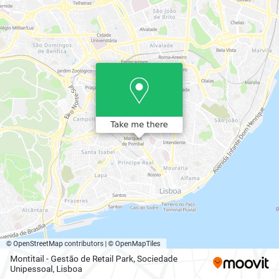 Montitail - Gestão de Retail Park, Sociedade Unipessoal map