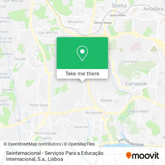 Seinternacional - Serviços Para a Educação Internacional, S.a. map
