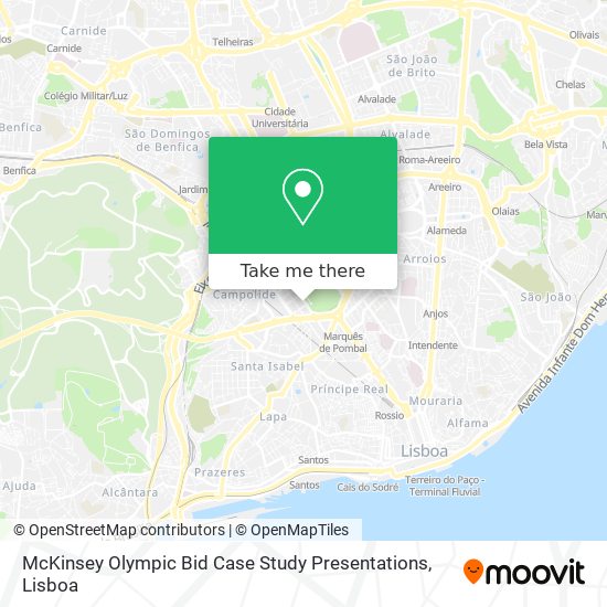 McKinsey Olympic Bid Case Study Presentations map