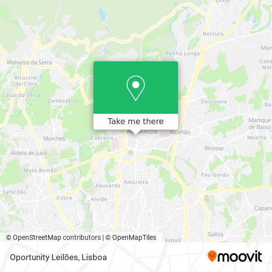 Oportunity Leilões mapa