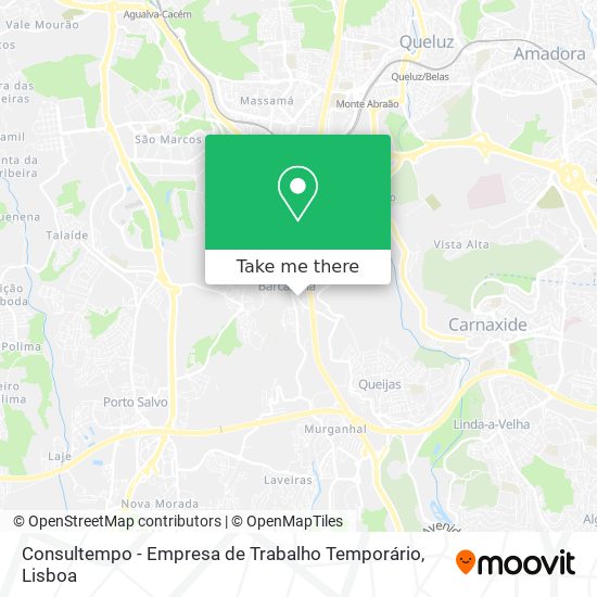 Consultempo - Empresa de Trabalho Temporário map