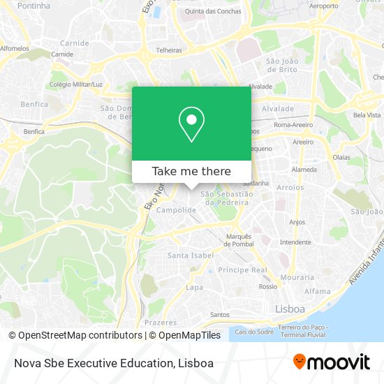 Nova Sbe Executive Education map