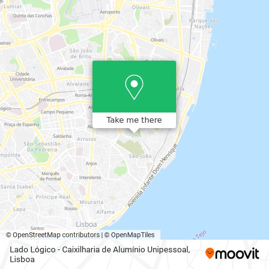 Lado Lógico - Caixilharia de Alumínio Unipessoal map