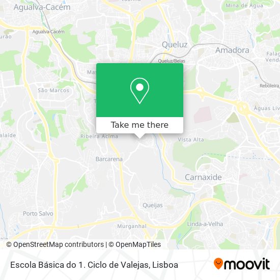 Escola Básica do 1. Ciclo de Valejas map