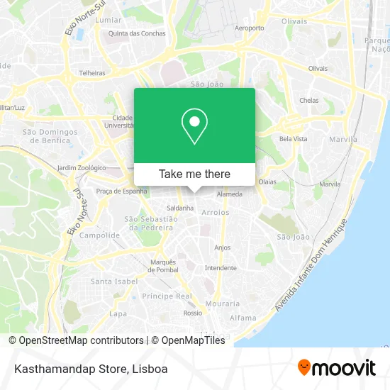 Kasthamandap Store map