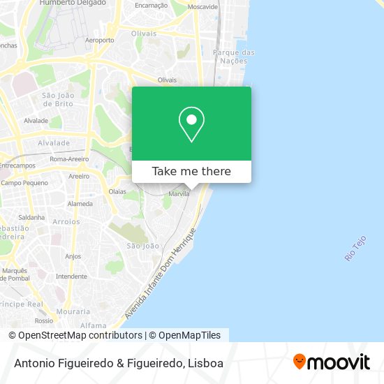 Antonio Figueiredo & Figueiredo map