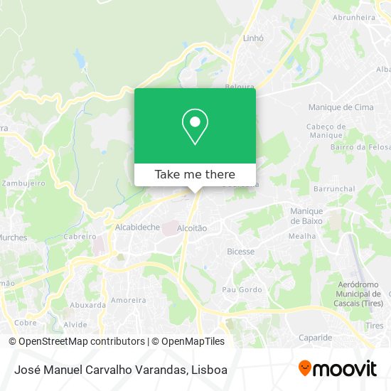 José Manuel Carvalho Varandas mapa