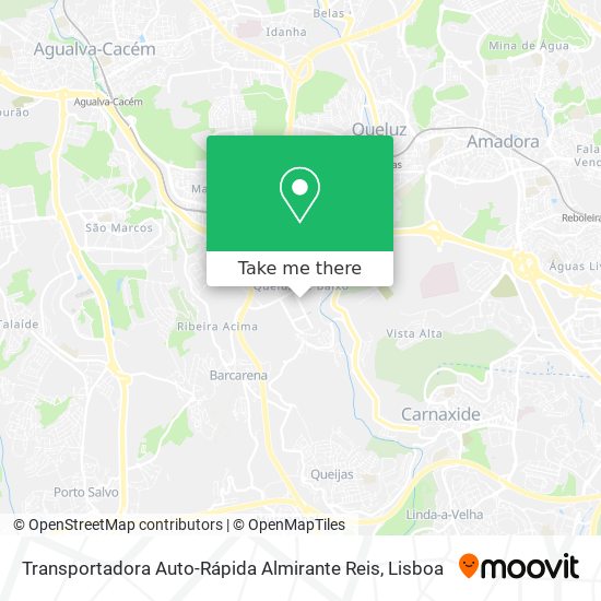 Transportadora Auto-Rápida Almirante Reis map