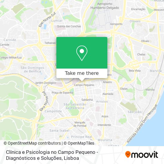 Clínica e Psicologia no Campo Pequeno - Diagnósticos e Soluções map