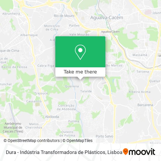 Dura - Indústria Transformadora de Plásticos map