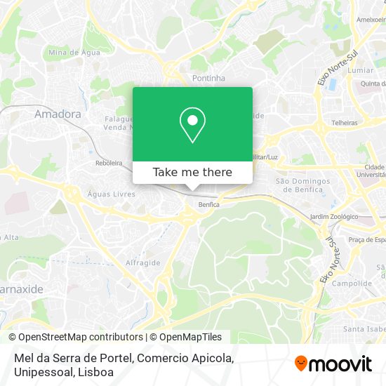 Mel da Serra de Portel, Comercio Apicola, Unipessoal map