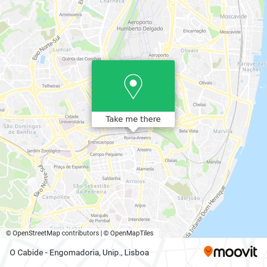 O Cabide - Engomadoria, Unip. map
