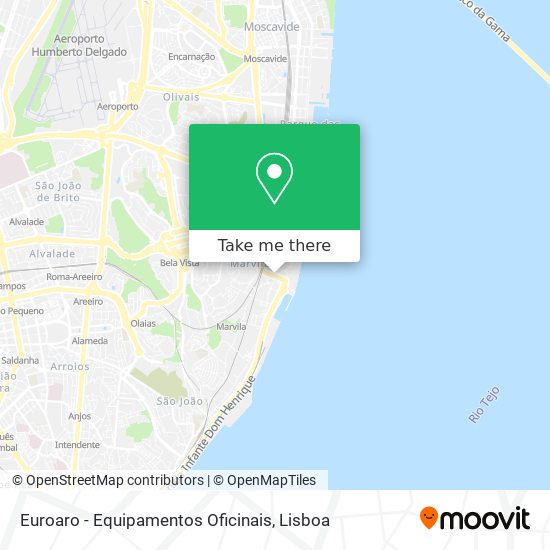 Euroaro - Equipamentos Oficinais map