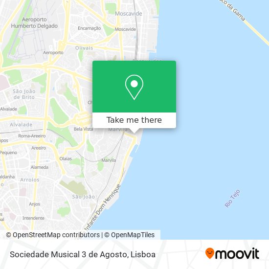 Sociedade Musical 3 de Agosto map