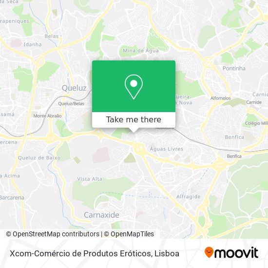 Xcom-Comércio de Produtos Eróticos map