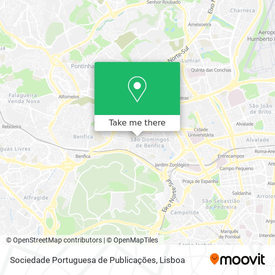 Sociedade Portuguesa de Publicações mapa