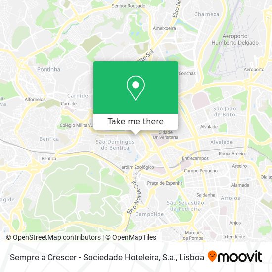 Sempre a Crescer - Sociedade Hoteleira, S.a. map