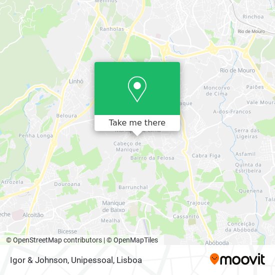 Igor & Johnson, Unipessoal map