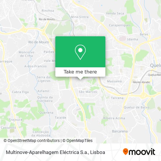 Multinove-Aparelhagem Eléctrica S.a. map