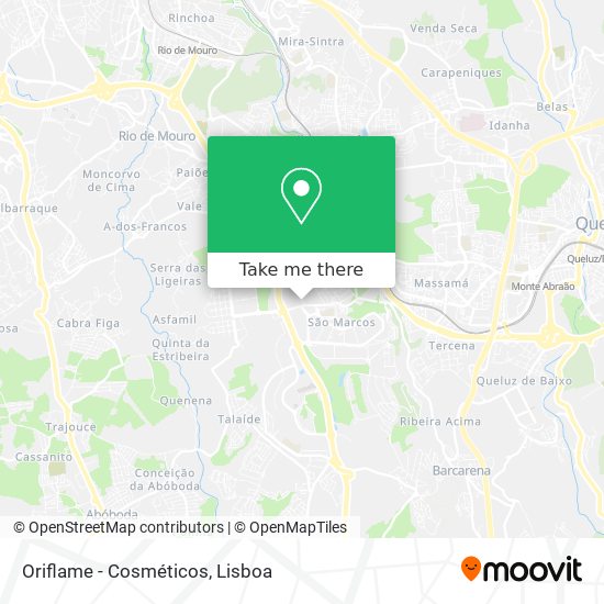 Oriflame - Cosméticos map